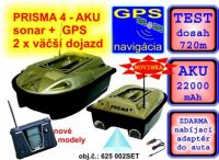 TOP NOVINKA! Zavacia loka PRISMA +sonar +GPS + 22 000mAh akumul.